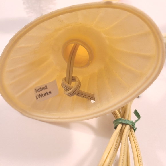 10" Plastic Electric Candlestick Light - Picture 2 of 3